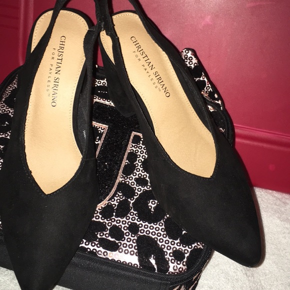 Christian Siriano Shoes - 🌹🌹Gorgeous NWT Beautiful black heels comfortable